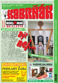 Výtisk časopisu Kabrňák 02–2007