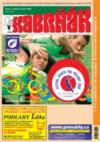 Výtisk časopisu Kabrňák 06–2008