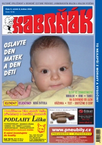 Výtisk časopisu Kabrňák 05–2008
