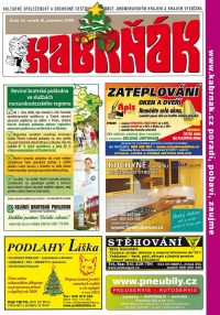 Výtisk časopisu Kabrňák 10–2009