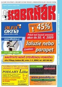 Výtisk časopisu Kabrňák 3–2009
