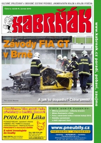 Výtisk časopisu Kabrňák 05–2010