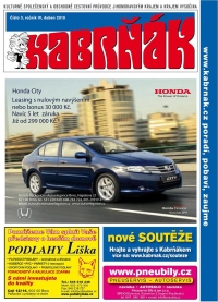Výtisk časopisu Kabrňák 03–2010