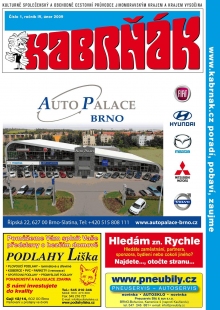 Výtisk časopisu Kabrňák 01–2010
