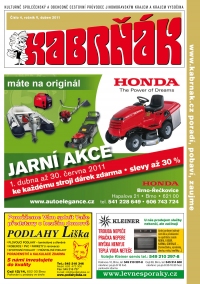 Výtisk časopisu Kabrňák 04–2011