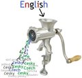 Hezky česky, nebo czenglish?