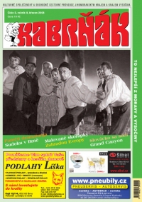 Výtisk časopisu Kabrňák 03–2008
