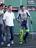 Valentino Rossi testoval v Brně